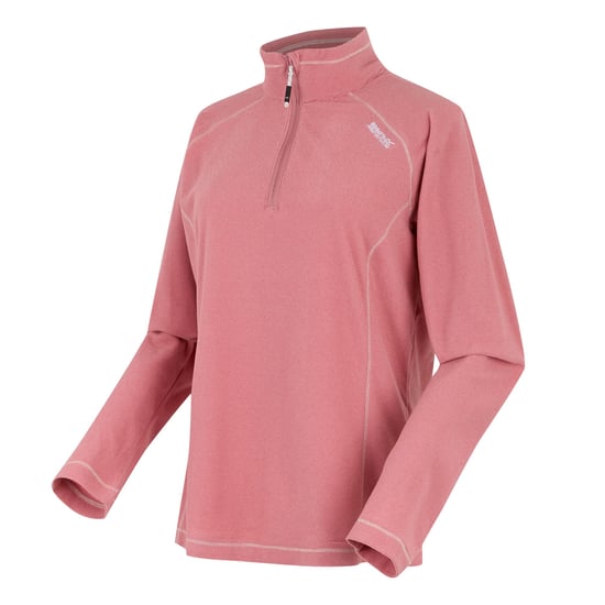 Regatta - Geweldige Outdoor Dames Montes Half Zip Fleece Top (Stoffige roos) - Image 3