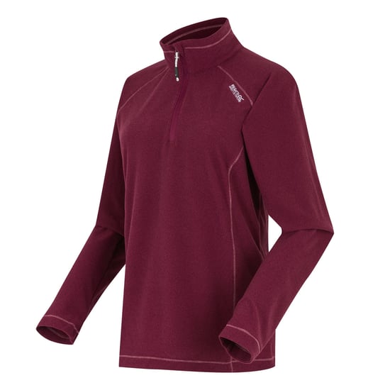 Regatta Great Outdoors Womens/Ladies Montes Half Zip Fleece Top (Mörk piment) - Image 3