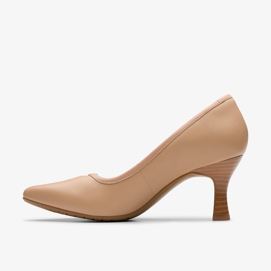 Kataleyna West Beige Leather Shoes - Image 2