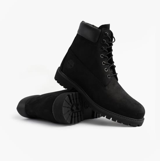 Timberland Premium 6 Inch Mens Boots Black - Image 2