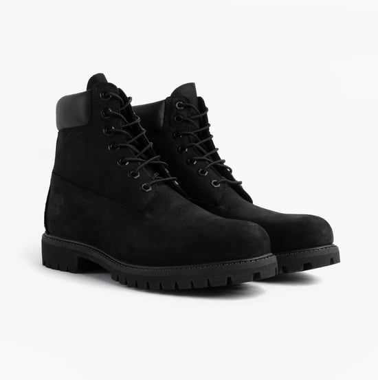 Timberland Premium 6 Inch Mens Boots Black - Image 4