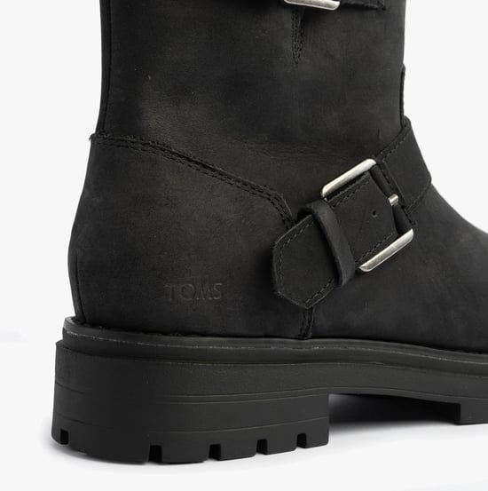 Toms Ionie Moto Kvinna Ankelstövlar Svart - Image 6