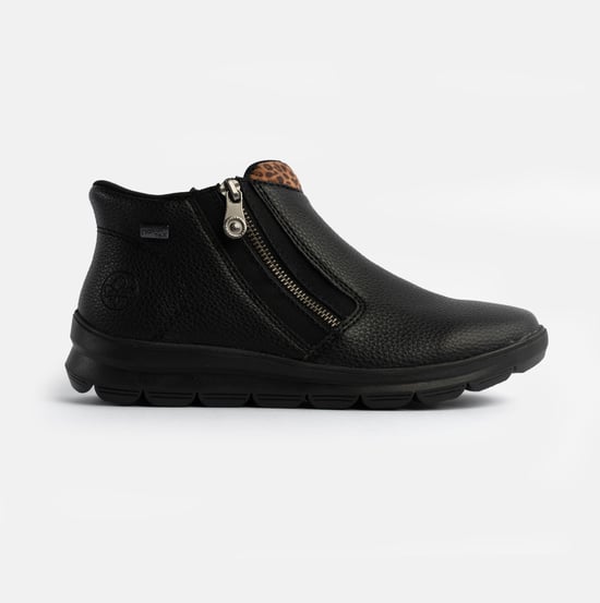 Rieker Z0059-00 Womens Boots Black - Image 1