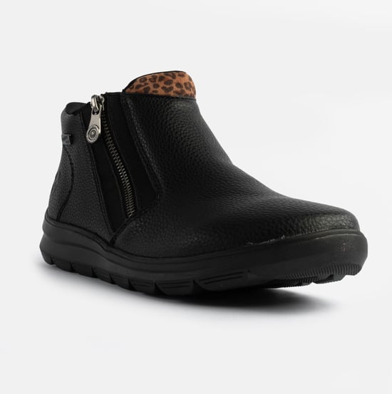 Rieker Z0059-00 Womens Boots Black - Image 4