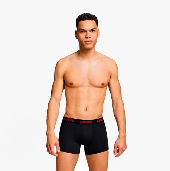 Levi's Repeat Logo Mens 2-pack Trunks Red Combo - Image 2