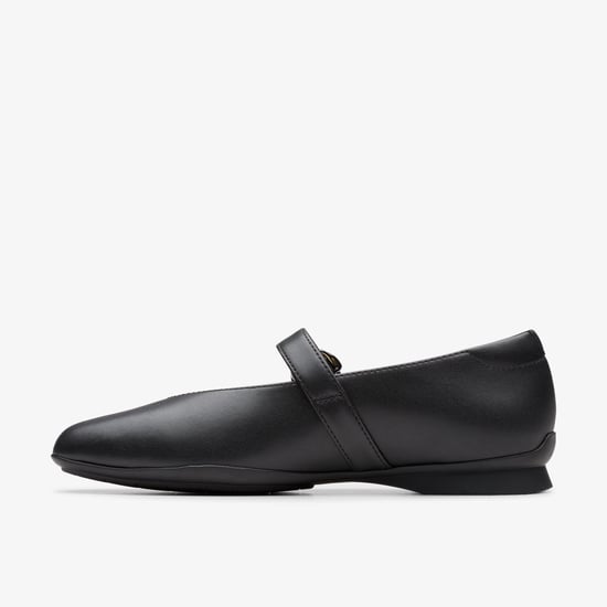 Jazmynn Iris Black Leather Shoes - Image 2