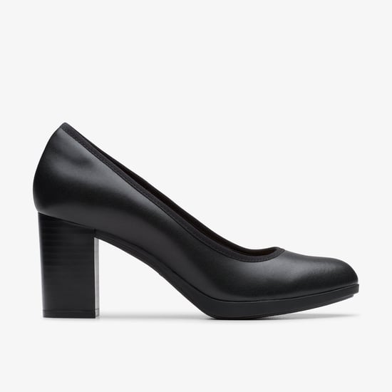 Bayla Carly Zwarte Leren Schoenen - Image 1