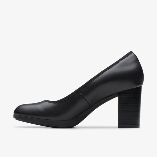 Bayla Carly Zwarte Leren Schoenen - Image 2