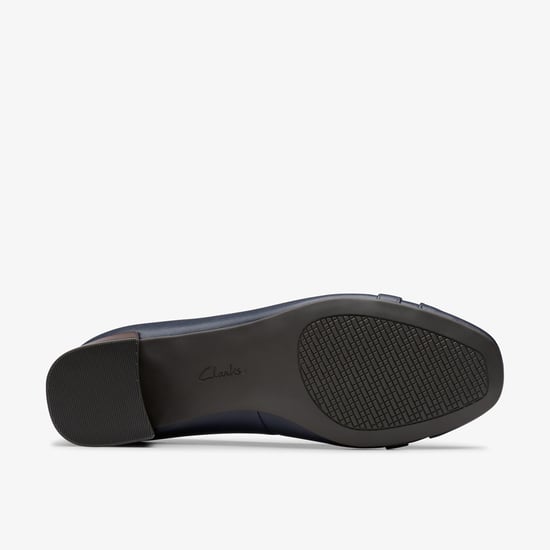 Iridessa Erin Navy Leather Shoes - Image 3
