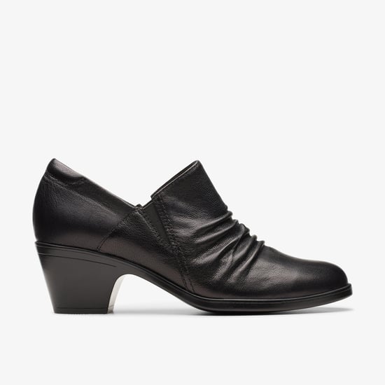 Emily2 Cove Zwarte Leren Schoenen - Image 1