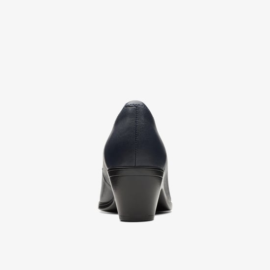 Emily 2 Ruby Navy Leather Shoes - Image 5