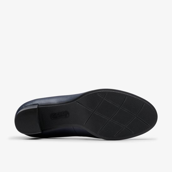 Bayla Carly Navy Leather Shoes - Image 3