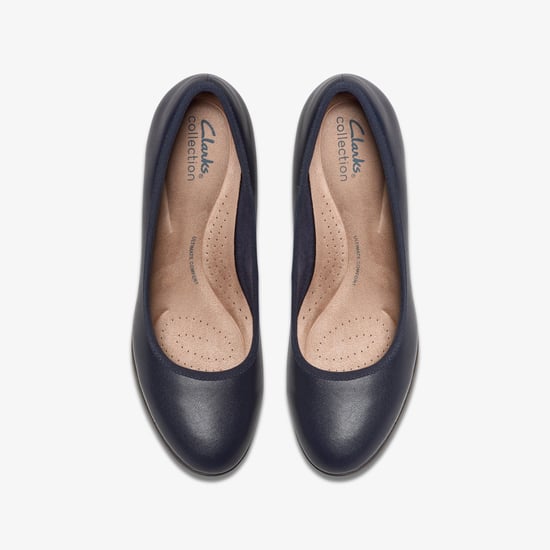 Bayla Carly Navy Leather Shoes - Image 6