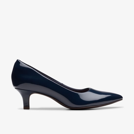 Shondrah Jade Marineblauwe Patenten Schoenen - Image 1