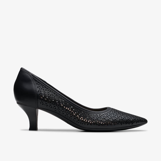 Kepley Sky Black Leather Shoes - Image 1