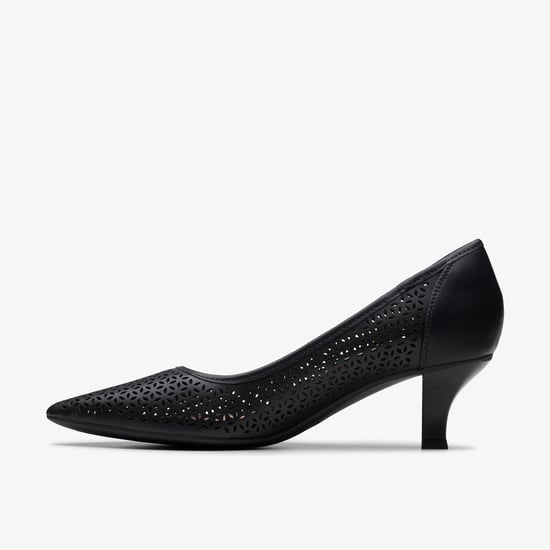 Kepley Sky Black Leather Shoes - Image 3