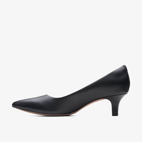Shondrah Jade Black Leather Shoes - Image 2