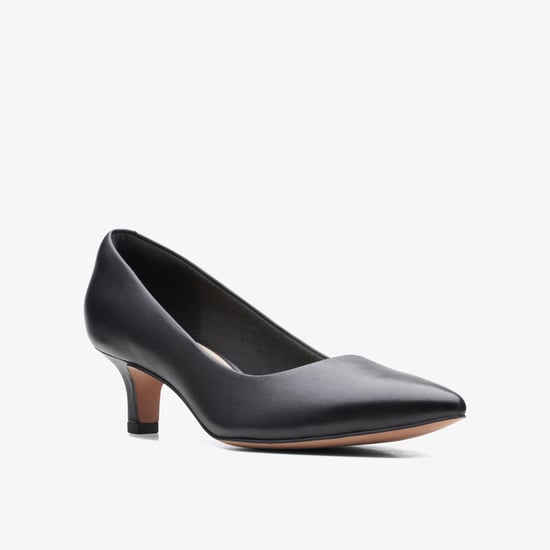 Shondrah Jade Black Leather Shoes - Image 3