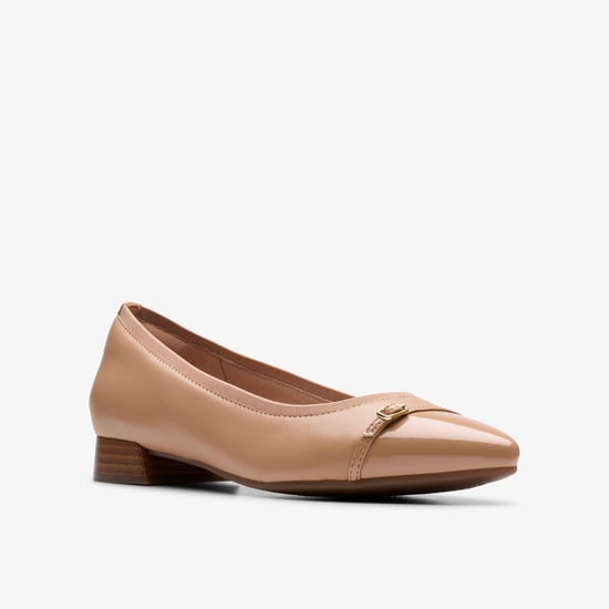 Natalyn Dusk Beige Leather Shoes - Image 4