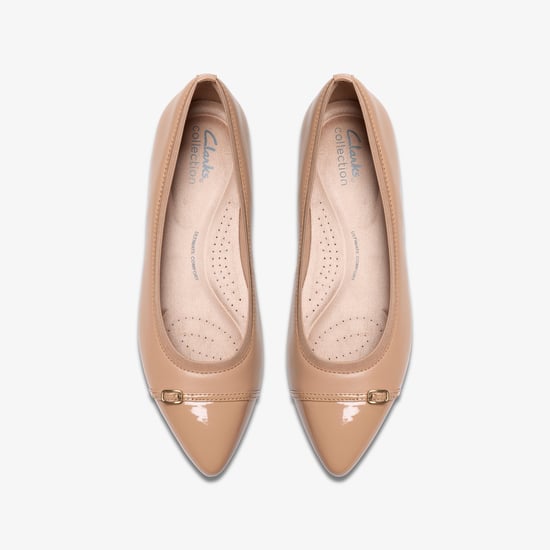 Natalyn Dusk Beige Leather Shoes - Image 6