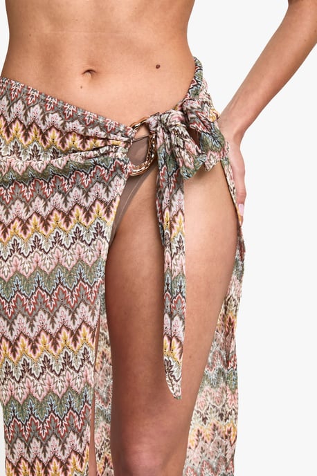 Zig Zag Knitted Sarong - Image 4