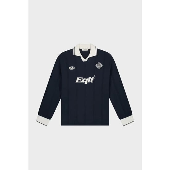 Equalité Knit jersey longsleeve polo - Image 1