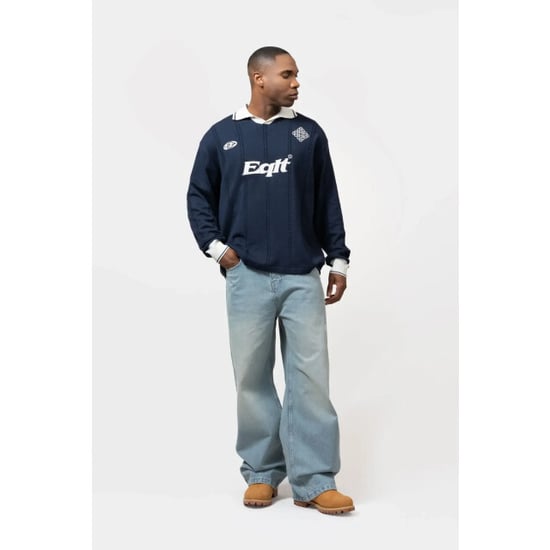 Equalité Knit jersey longsleeve polo - Image 6