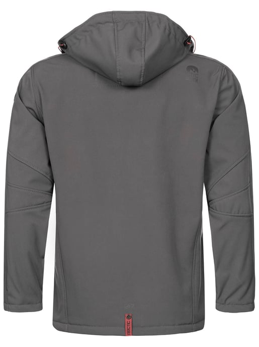 Arctic Seven Men's Softshell Jacket Dark Grey - Image 4