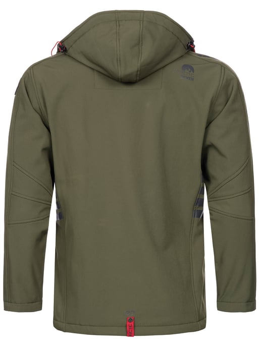 Arctic Seven Men's Softshell Jacket Olive - Image 4
