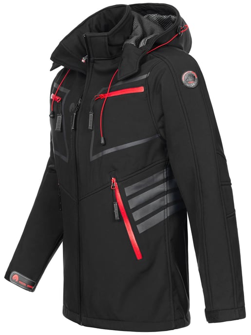 Arctic Seven Men's Softshell Jacket Black - Image 2