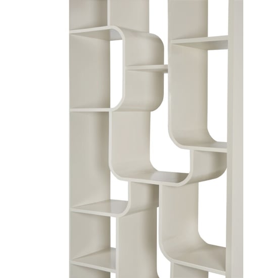 Brix boekenkast logan off white 30x90x190cm - Image 4