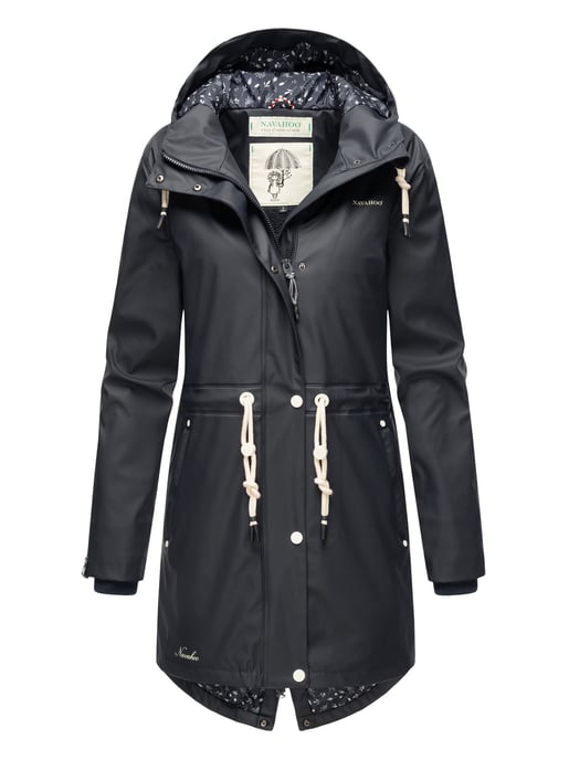 Navahoo dames regenjas Flower of Ocean – Waterdicht & Trendy - Image 1