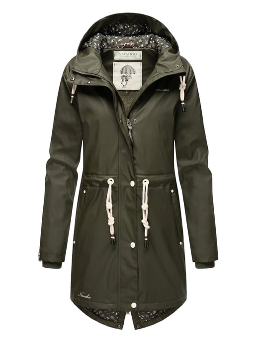 Navahoo dames regenjas Flower of Ocean – Waterdicht & Trendy - Image 1