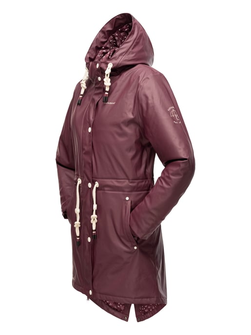 Navahoo regnkappa för dam Flower of Ocean – Vattentät & Trendig - Image 4