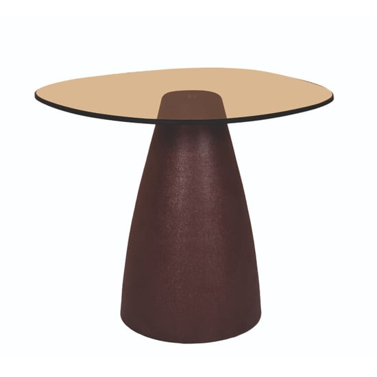 Brix bijzettafel mylon burgundy 50cm - - Image 1