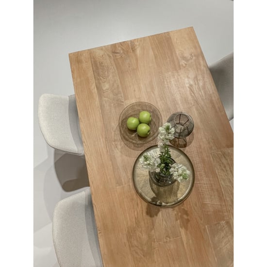 Livingfurn eetkamertafel tomar 300cm teakhout - Image 4