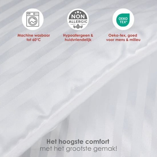Avenue luxe en makkelijk dekbed zonder overtrek – hoesloos lits-jumeaux dekbed - Image 6