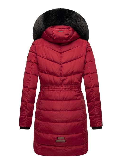 Navahoo Dames Winterjas Paula – Extra Warm, Waterafstotend & Met Afneembare Bontkraag - Image 5
