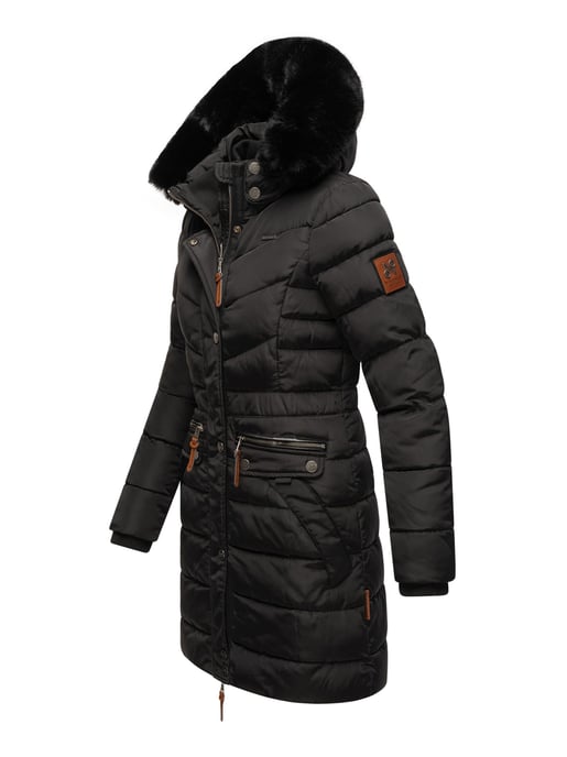 Navahoo Dames Winterjas Paula – Extra Warm, Waterafstotend & Met Afneembare Bontkraag - Image 3