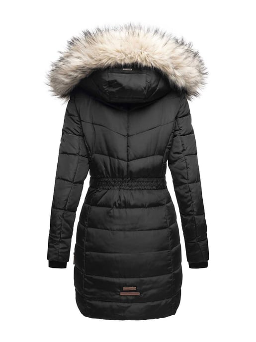 Navahoo Dames Winterjas Paula – Extra Warm, Waterafstotend & Met Afneembare Bontkraag - Image 3