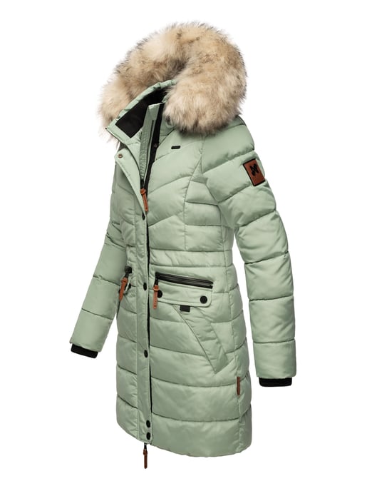 Navahoo Dames Winterjas Paula – Extra Warm, Waterafstotend & Met Afneembare Bontkraag - Image 3