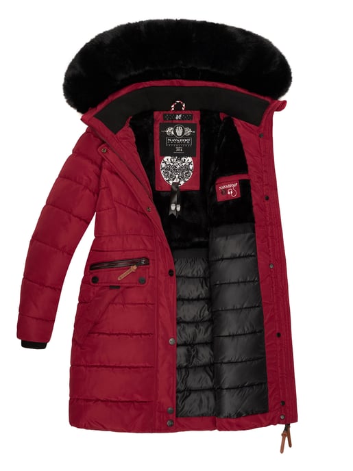 Navahoo Dames Winterjas Paula – Extra Warm, Waterafstotend & Met Afneembare Bontkraag - Image 6