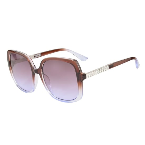 Oversized Square Rhinestone Sunglasses - Image 1