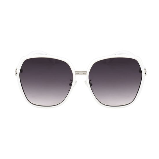 Gu7624 White Square Sunglasses - Image 2