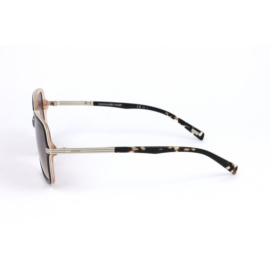 Vierkante Zonnebril met Bruin Gradient Glas - Image 3