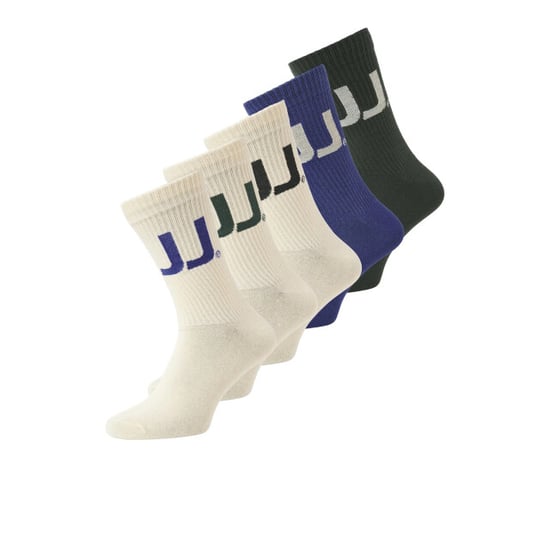 Jack & Jones Jongens sportsokken jackai tennissokken 5-pack multicolor - Image 1