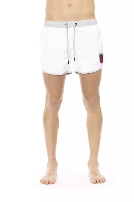 Swim Trunks With Logo Detail - Image 1