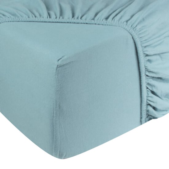 DoubleDry Jersey stretch hoeslaken 100% katoen tweepersoons 140x200 cm - - Image 1