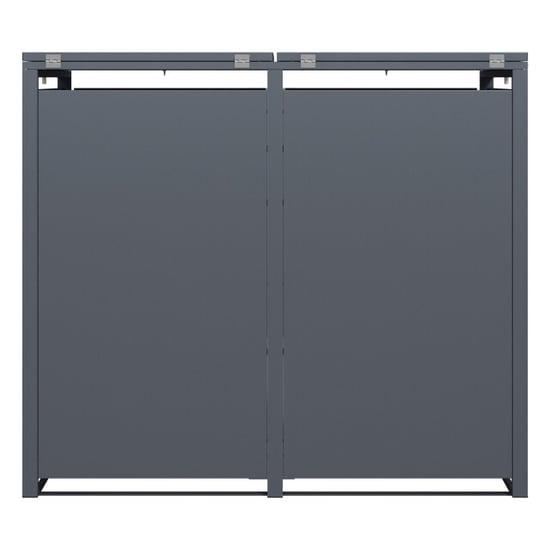 4gardenz ® containerombouw 2 afvalbakken -kliko ombouw /houtlook - Image 2