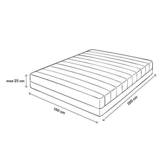 DoubleDry Jersey stretch hoeslaken 100% katoen tweepersoons 160x200 cm - - Image 4